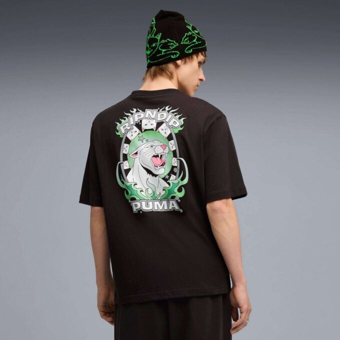 PUMA x RIPNDIP Męska koszulka typu boxy PUMA x RIPNDIP Męska koszulka typu boxy