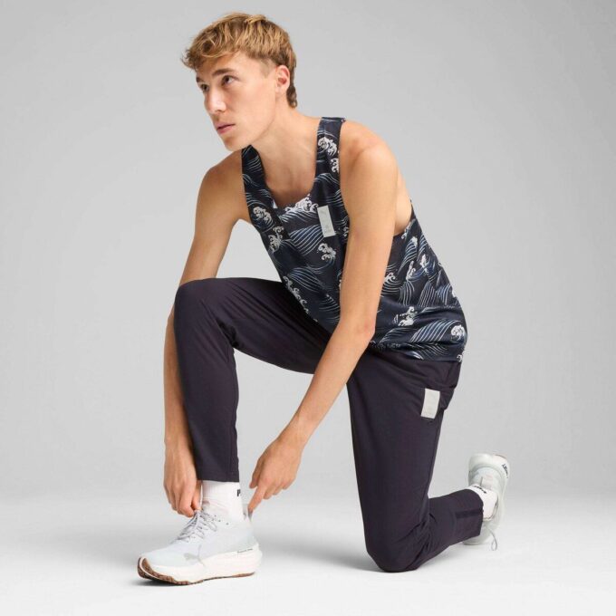 PUMA x SAYSKY Męski podkoszulek z grafiką