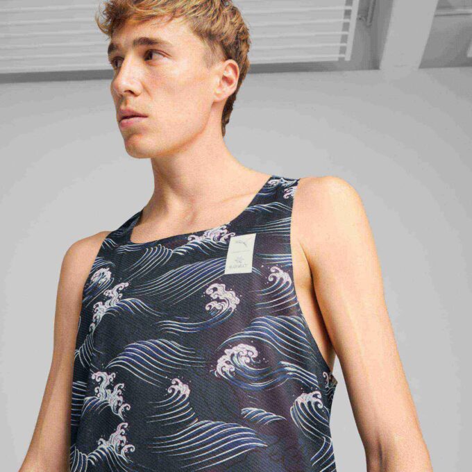 PUMA x SAYSKY Męski podkoszulek z grafiką