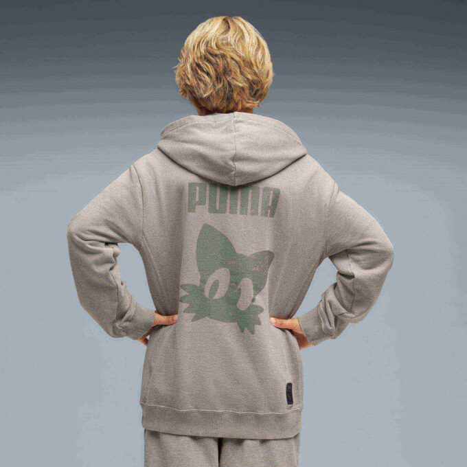 PUMA x SONIC THE HEDGEHOG Bluza z kapturem dla dużych dzieci z grafiką PUMA x SONIC THE HEDGEHOG Bluza z kapturem dla dużych dzieci z grafiką