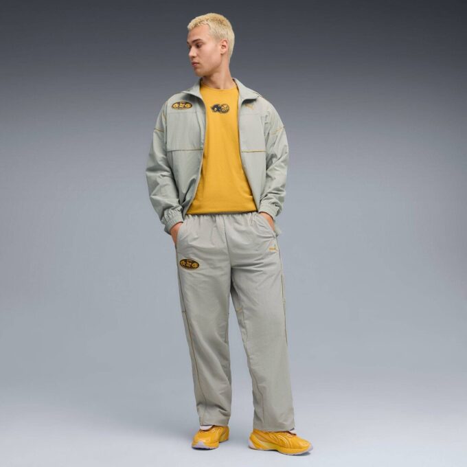 PUMA x SONIC THE HEDGEHOG Męskie spodnie dresowe PUMA x SONIC THE HEDGEHOG Męskie spodnie dresowe