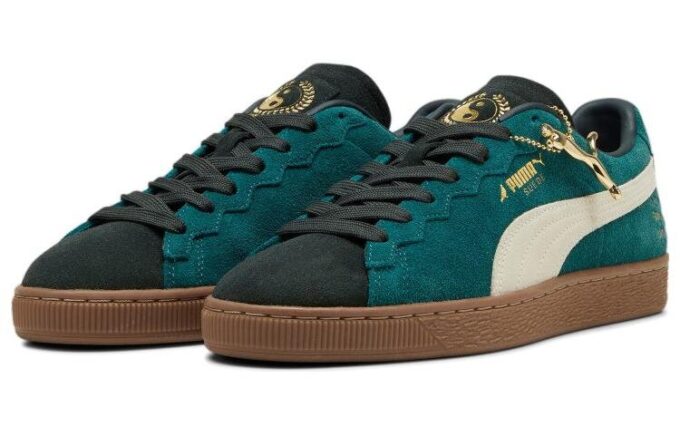 PUMA x Staple G Zamsz „Zielony”