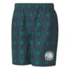 PUMA x The Hundreds Crossover Printing Athleisure Casualowe sportowe szorty w kolorze zielonym