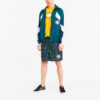 PUMA x The Hundreds Crossover Printing Athleisure Casualowe sportowe szorty w kolorze zielonym
