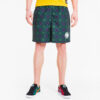 PUMA x The Hundreds Crossover Printing Athleisure Casualowe sportowe szorty w kolorze zielonym