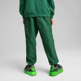 PUMA x TMNT Duże dziecięce spodnie cargo z luźnej tkaniny
