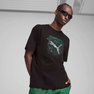 PUMA x TMNT Męska luźna koszulka z grafiką PUMA x TMNT Męska luźna koszulka z grafiką