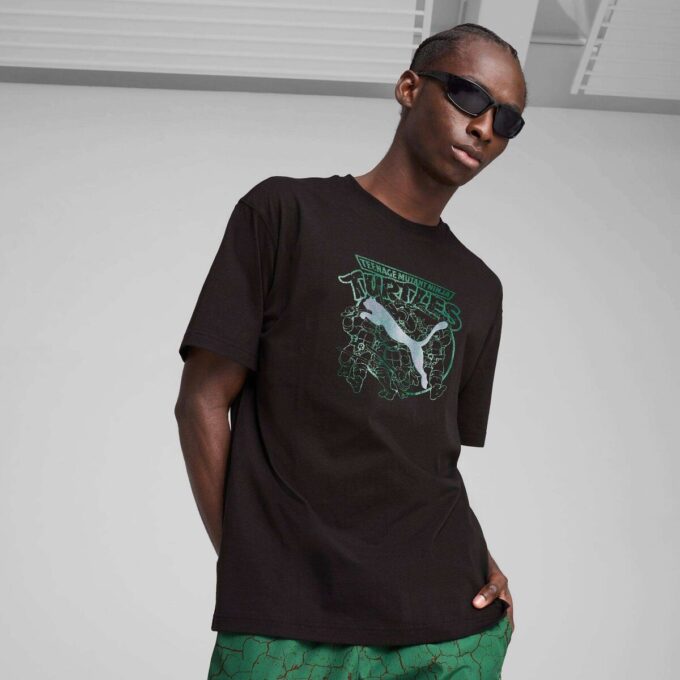 PUMA x TMNT Męska luźna koszulka z grafiką