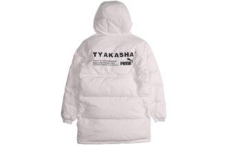 PUMA x Tyakasha Down Parka „Biało-czarna” PUMA x Tyakasha Down Parka „Biało-czarna”