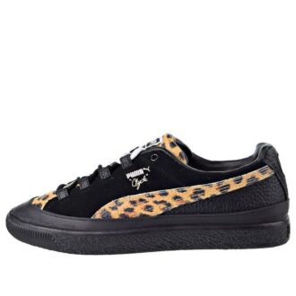 PUMA x Volcom x Billy’s Clyde RT „Nadruk w panterkę – Czarny”
