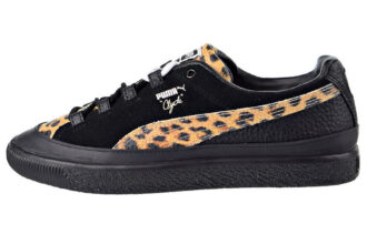 PUMA x Volcom x Billy’s Clyde RT „Nadruk w panterkę – Czarny”