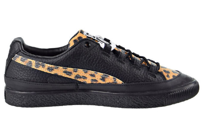 PUMA x Volcom x Billy’s Clyde RT „Nadruk w panterkę – Czarny”