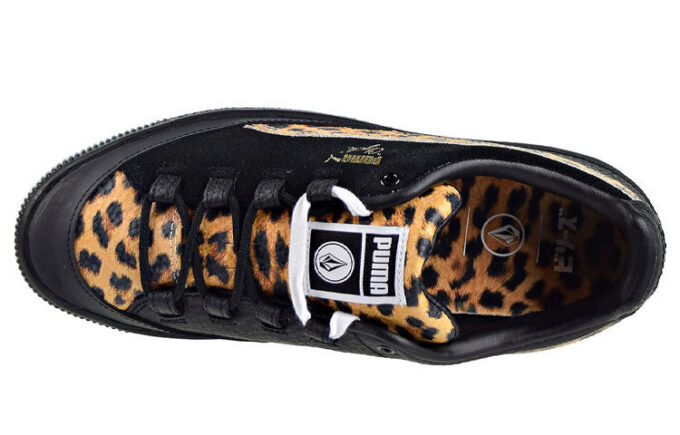 PUMA x Volcom x Billy’s Clyde RT „Nadruk w panterkę – Czarny”
