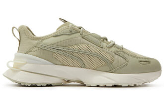 Pwrframe Op-1 Lth Athleisure Casual Sports Shoe Unisex Green