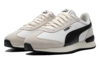 R78 Nylon Retro „Beżowo-Biało-Czarny”