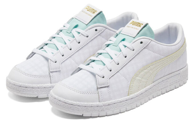 Ralph Sampson 70 Lo Layer Leisure Sneakers Biało-Żółte