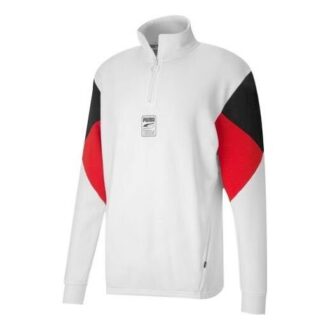 Rebel Half-Zip TR „Biało-czarno-czerwony”