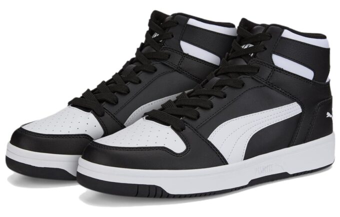 Rebound Layup High Top Sneakers „Czarno-Białe”