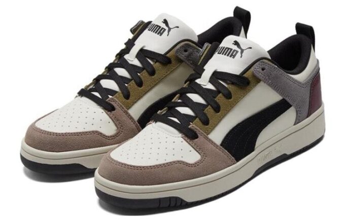 Rebound Layup Lo sd „Black White Brown”