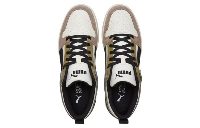 Rebound Layup Lo sd „Black White Brown”