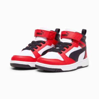 Rebound V6 Little Kids’ Easy On Mid-Top Sneakers