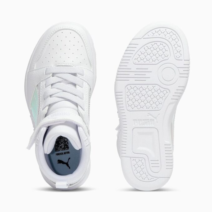 Rebound V6 Shine Little Kids’ Mid-Top Easy-On Sneakers Rebound V6 Shine Little Kids’ Mid-Top Easy-On Sneakers