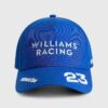 Regulowana czapka Albon Replika Williams Racing 2025 Regulowana czapka Albon Replika Williams Racing 2025