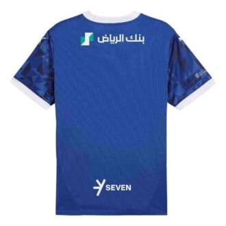 Replika koszulki domowej AlHilal Saudi FC 24/25 w kolorze niebieskim Replika koszulki domowej AlHilal Saudi FC 24/25 w kolorze niebieskim
