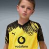 Replika koszulki piłkarskiej Borussia Dortmund Home 25/26 dla dużych dzieci