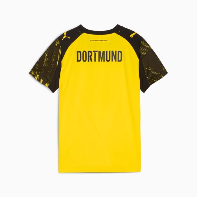 Replika koszulki piłkarskiej Borussia Dortmund Home 25/26 dla dużych dzieci