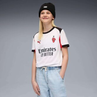 Replika koszulki piłkarskiej dla dużych dzieci AC Milan 25/26 wyjazdowej