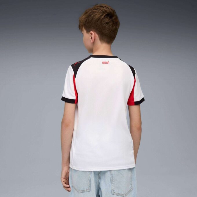 Replika koszulki piłkarskiej dla dużych dzieci AC Milan 25/26 wyjazdowej