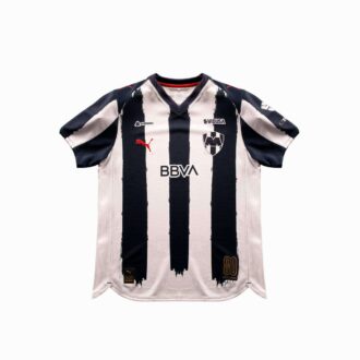 Replika koszulki piłkarskiej dla maluchów C.F. Monterrey Home 25/26