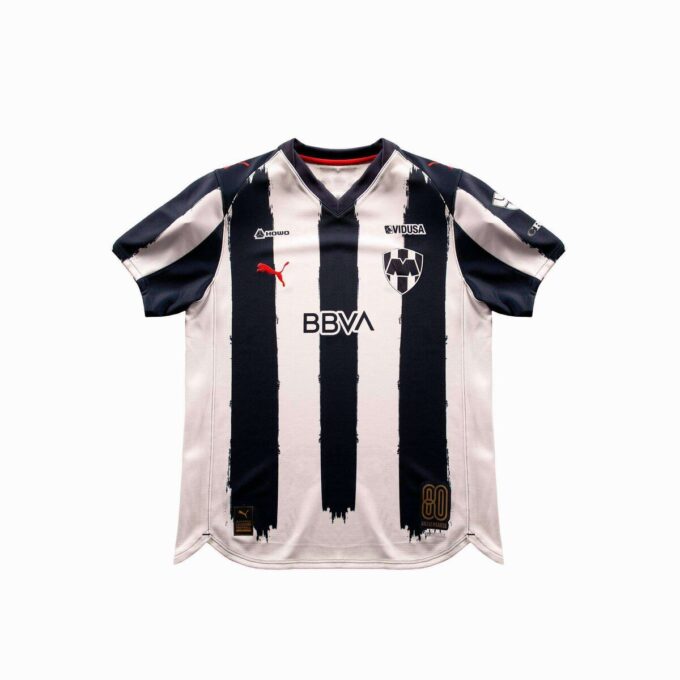 Replika koszulki piłkarskiej dla maluchów C.F. Monterrey Home 25/26