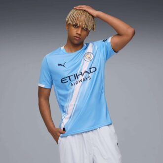 Replika koszulki piłkarskiej Manchester City 25/26 Home Men Replika koszulki piłkarskiej Manchester City 25/26 Home Men