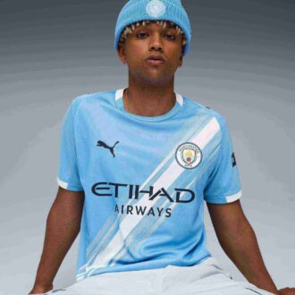 Replika koszulki piłkarskiej Manchester City 25/26 Home Men Replika koszulki piłkarskiej Manchester City 25/26 Home Men