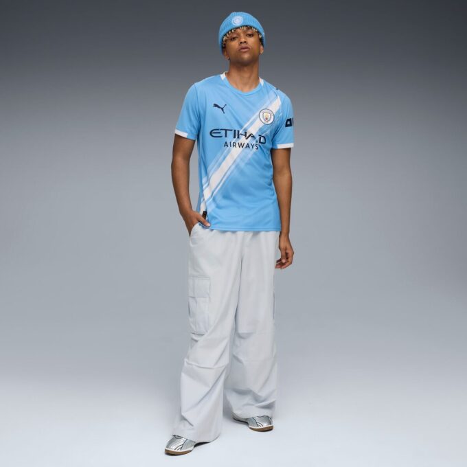 Replika koszulki piłkarskiej Manchester City 25/26 Home Men