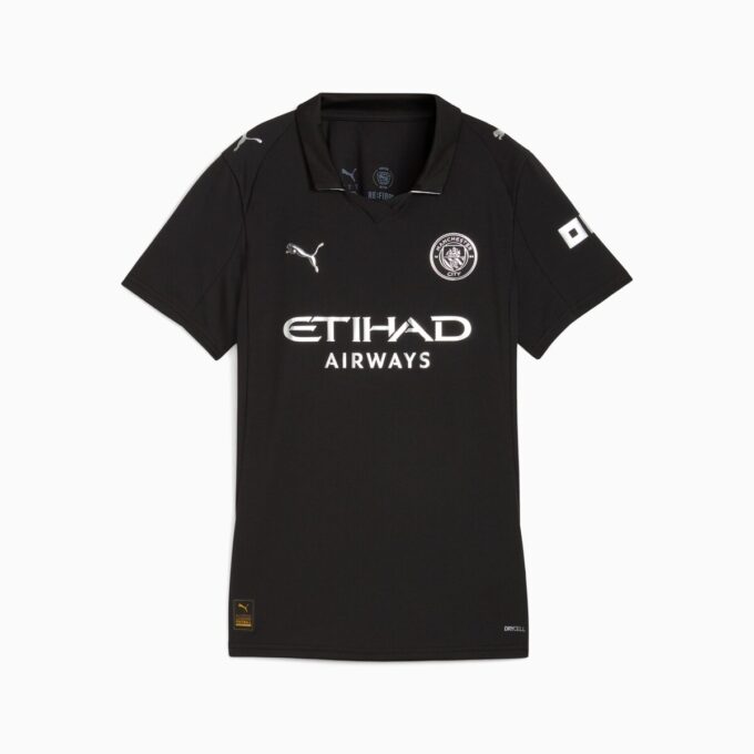 Replika koszulki wyjazdowej Manchester City 25/26 dla kobiet Replika koszulki wyjazdowej Manchester City 25/26 dla kobiet