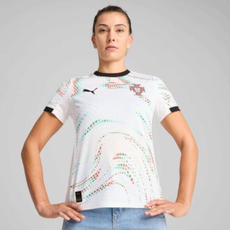 Replika koszulki wyjazdowej Portugalii ’25 dla kobiet