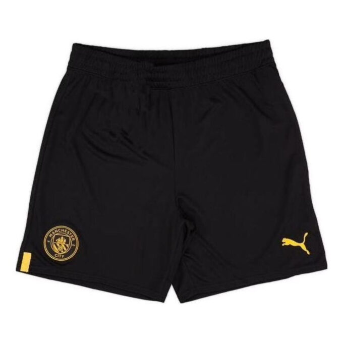 Replika spodenek Manchester City F.C. 22/23 „Black Gold”
