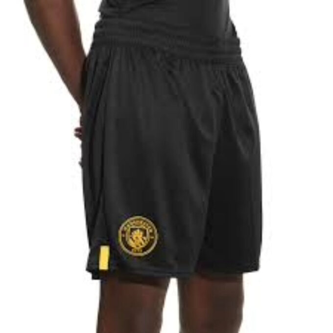 Replika spodenek Manchester City F.C. 22/23 „Black Gold”