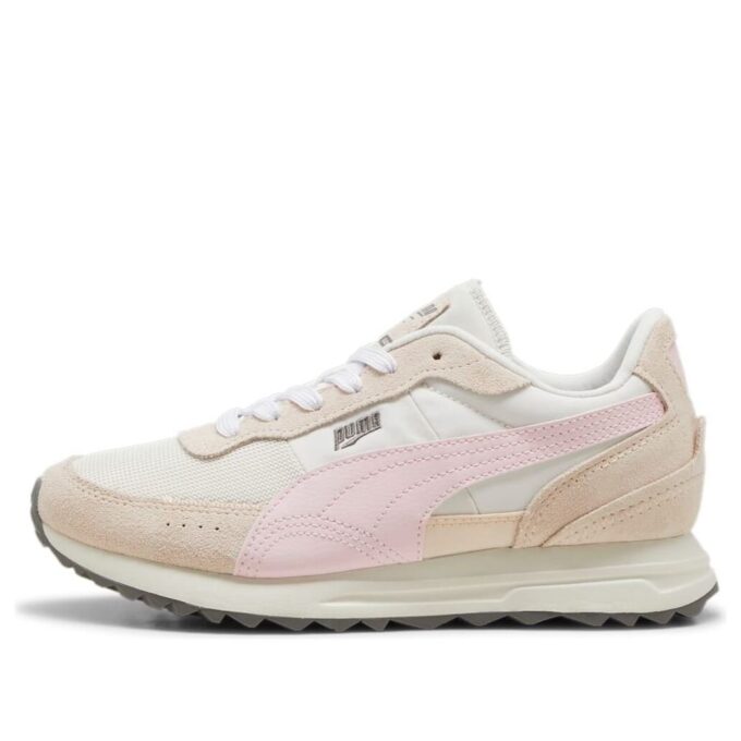 Road Rider Suede „White Whisp Pink”