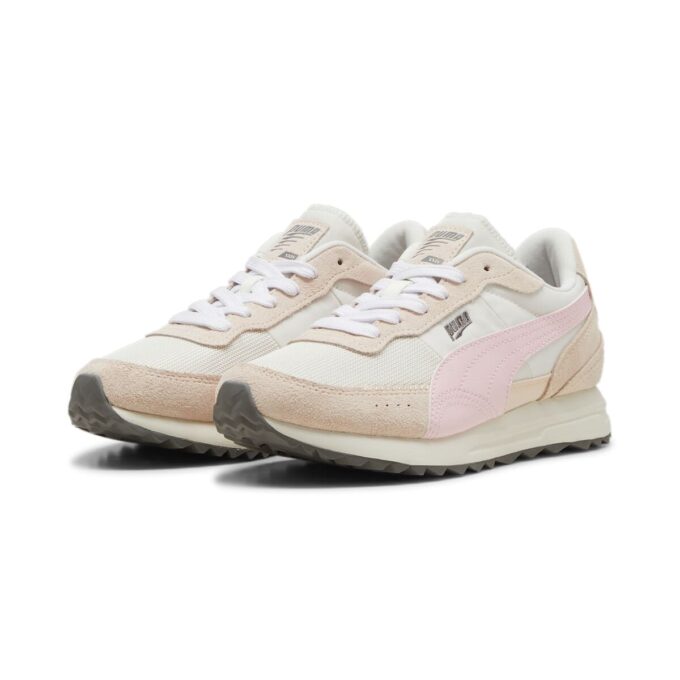 Road Rider Suede „White Whisp Pink”