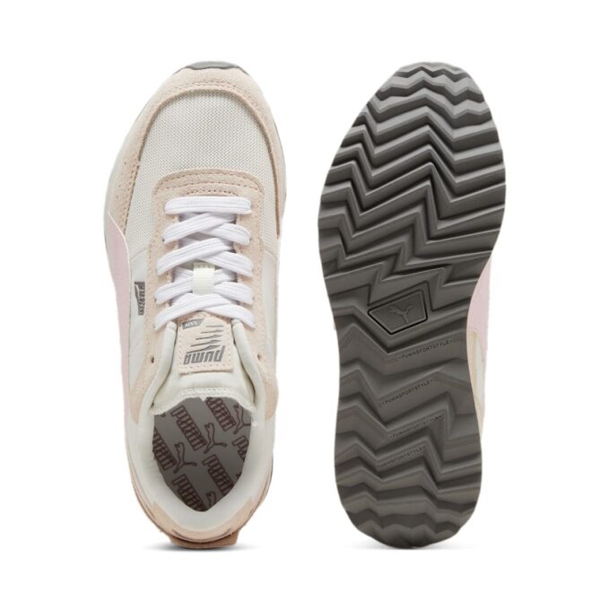 Road Rider Suede „White Whisp Pink”