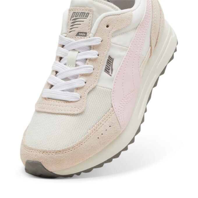 Road Rider Suede „White Whisp Pink”