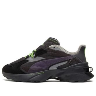 ROARINGWILD x PUMA Unisex Pwrframe Op-1 Buty sportowe czarne „niebieskie”