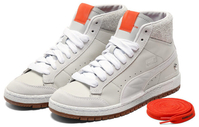 ROARINGWILD x Ralph Sampson 70 Mid „Szaro-biało-pomarańczowy”