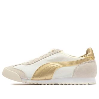 Roma OG Nylon „Metallic – Whisper White Team Gold”