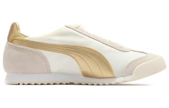 Roma OG Nylon „Metallic – Whisper White Team Gold”