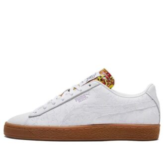 Romero Britto x Basket „Embroidered – White Gum”
